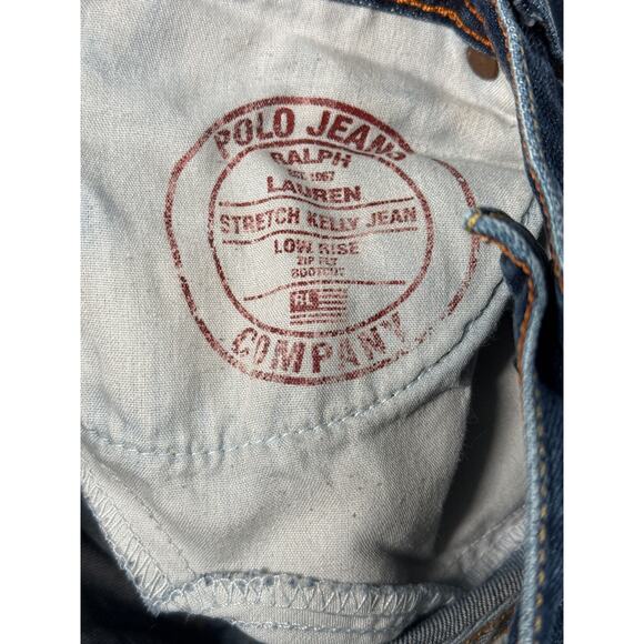 Polo Ralph Lauren Low Rise Stretch Kelly Jeans Women Size 8/30 Bootcut - Picture 9 of 9